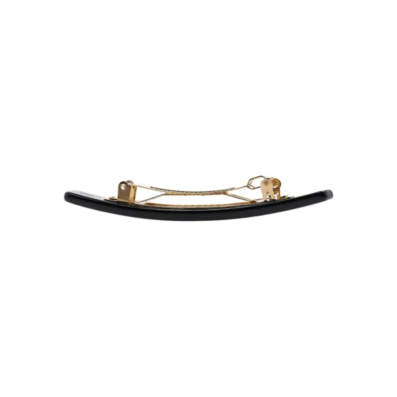MIU MIU Plexiglass Hair Clips Women's Black-4