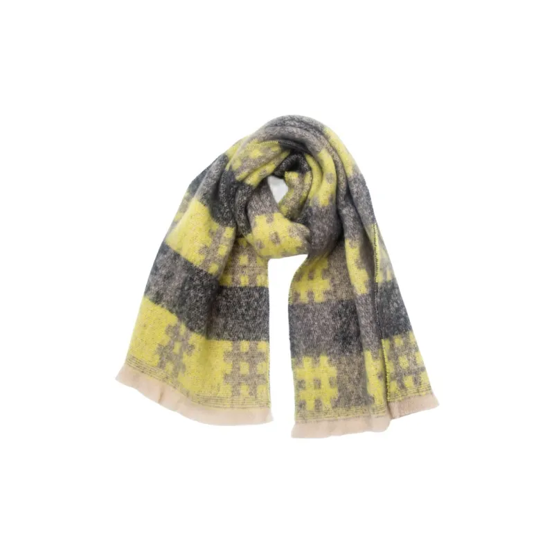Yamaichi Maru Polyester Knit Scarves Unisex-6