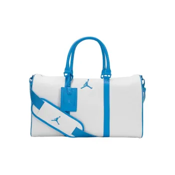 Nike Polyester Travel Bag Unisex White & Blue