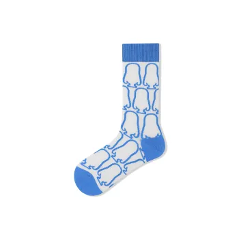 Montecto&Capsule Mid Calf Socks Unisex Royal Blue