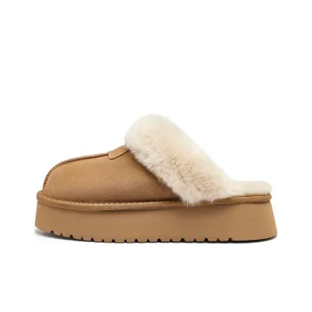 AGSDON Fuzzy Wrap toe Slippers Women's