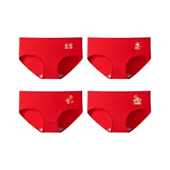 Lanza Underpants Women's 4 Pack Red