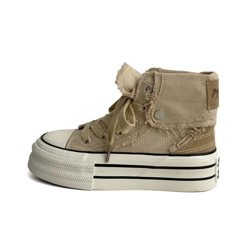 Lanza High Top Skateboard Shoes Women's-5