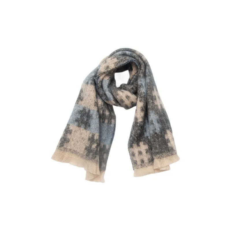 Yamaichi Maru Polyester Knit Scarves Unisex-1