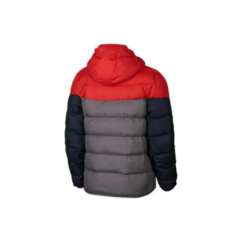 Nike Down Jackets Men Red Blue Gray Multicolor-1