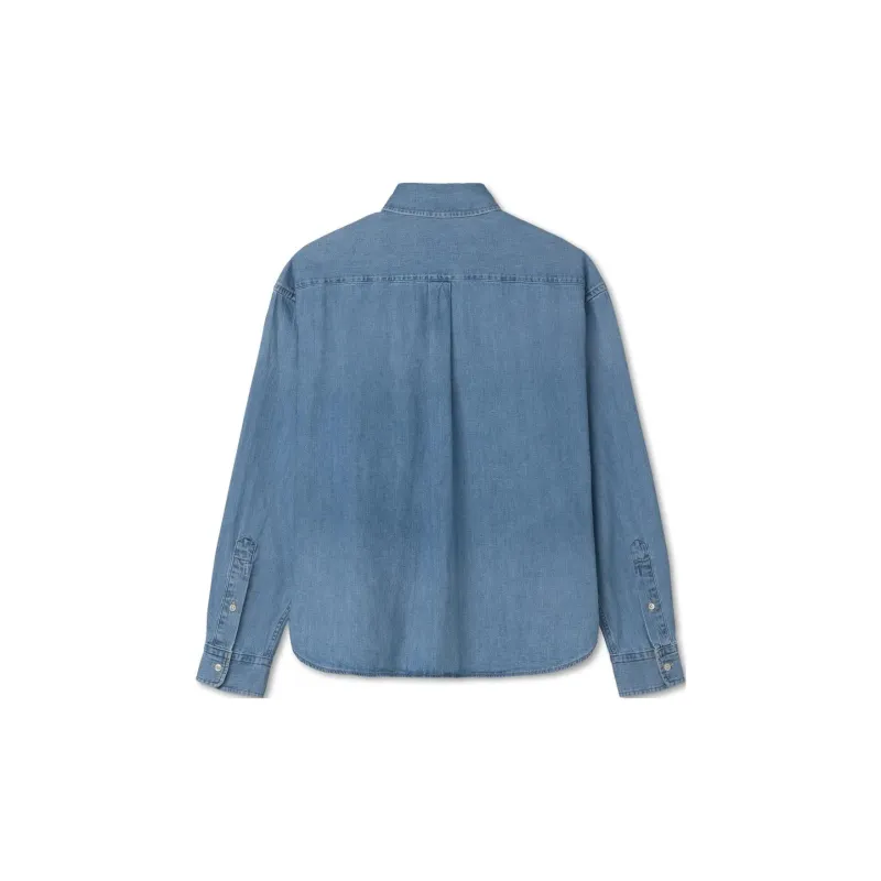 Polo Ralph Lauren Logo-embroidered Denim Shirt-1