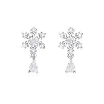 May10th S925 Silver Stud Stud Earrings Women's