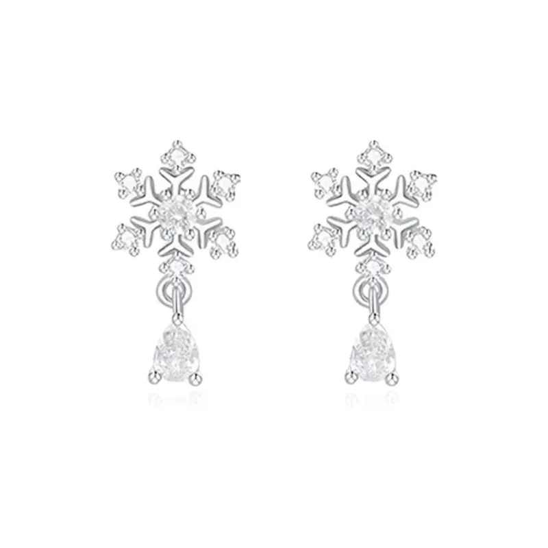 May10th S925 Silver Stud Stud Earrings Women's-0