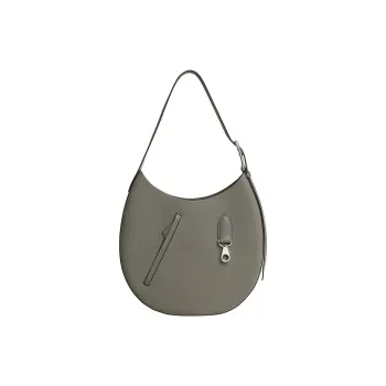 HERMES Arcon Togo Leather With Swift Calfskin Handbag, Shoulder Bag Women's Rain Cloud Gray