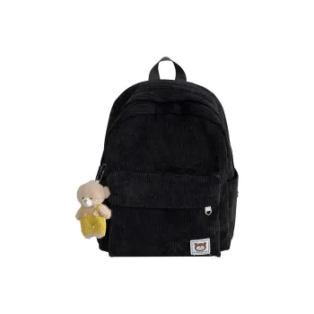 Kaka Tree Oxford Backpack Regular Unisex Black/White/Pink/Brown/Yellow/Green
