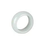 Hetian White Jade Ring (Fashion Loose Fit)