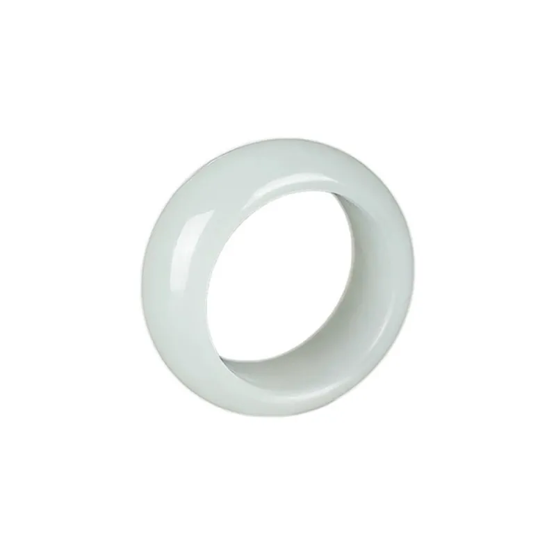 Zhen Yu Zhen Pin Hetian Jade White Jade/Pale Greenish White Jade Unisex-0