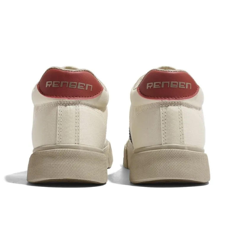 RENBEN Warm Slip-Resistant Mid-Top Skateboard Shoes Women's-14