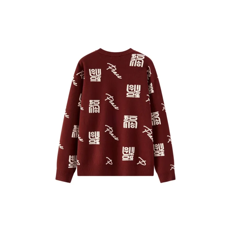 SEM/R Knitwear Unisex Red Tone 00366-1