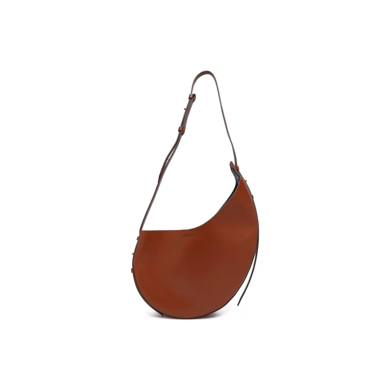 SOEUR Cow Leather Shoulder Bag Women's Natural-2