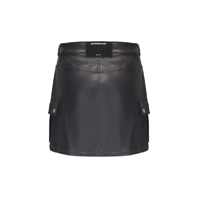 GIMING Short Skirt Women's Gray-1