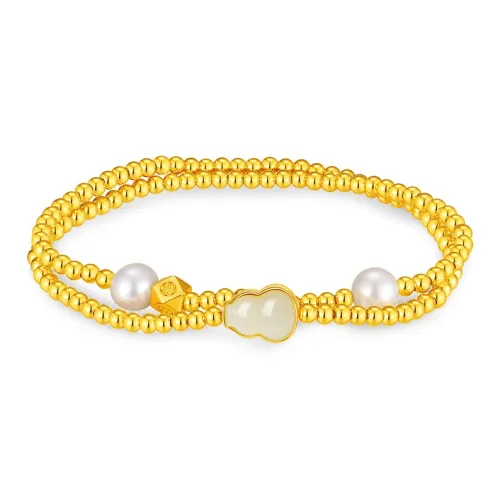 Emerald Dynasty Hetian Jade Bracelets White Jade/Pale Greenish White Jade Women's