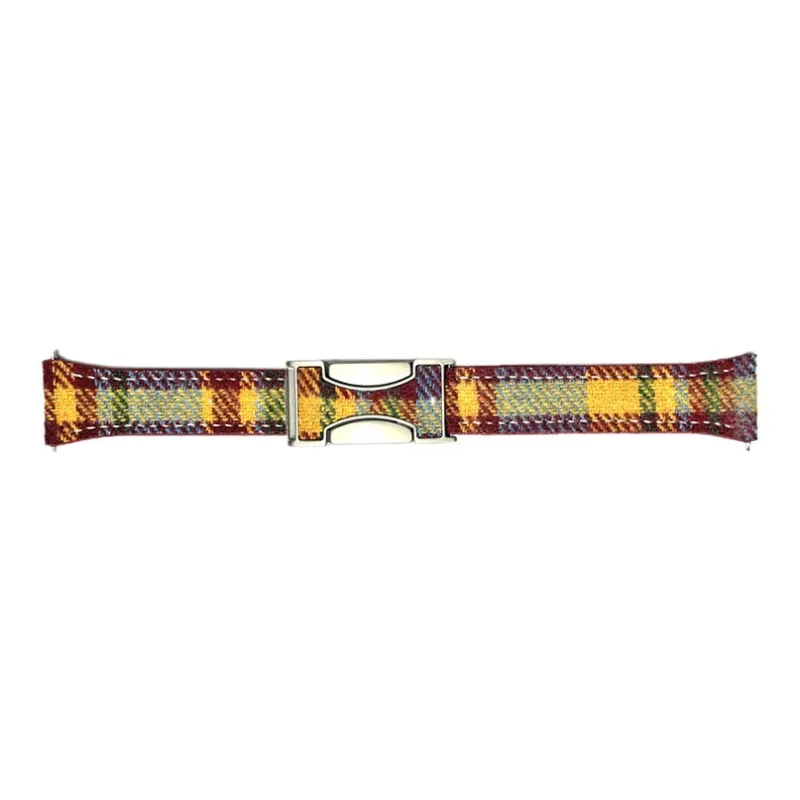 ZHENGGUANG Watch Band Huawei Compatibility Plaid Woolen Material-19