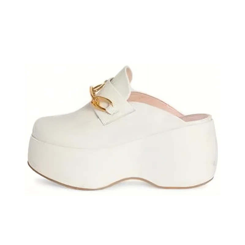 ROSETTA GETTY Platform Clog Loafers-0