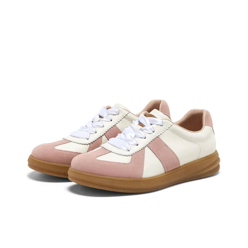 Hush Puppies Wear-Resistant Low-Top Casual Shoes Women's Pink-2
