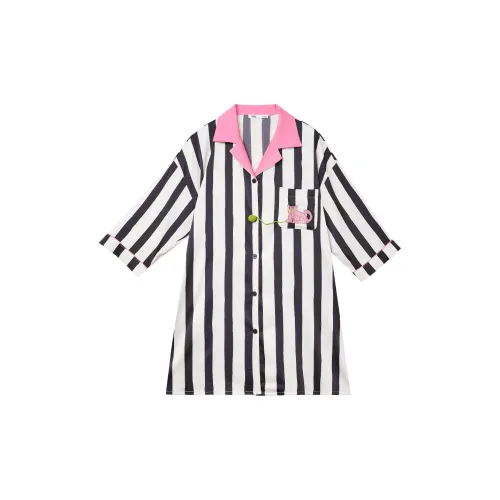 YSO Cool Cat Series Nightgown Women's Mass Black