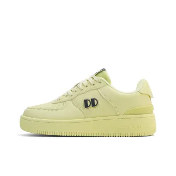 GLO BULL Air Force 1 Height Increasing Wear Resistant Breathable Slip Resistant Low Top Skateboard Shoes Unisex Lemon