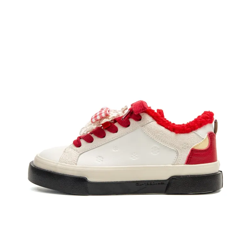 STAE Warm Anti-Slip And Wear-Resistant Low-Top Skateboard Shoes Women's Box Included-1