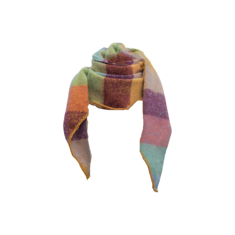 Yamaichi Maru Polyester Knit Scarves Unisex-5