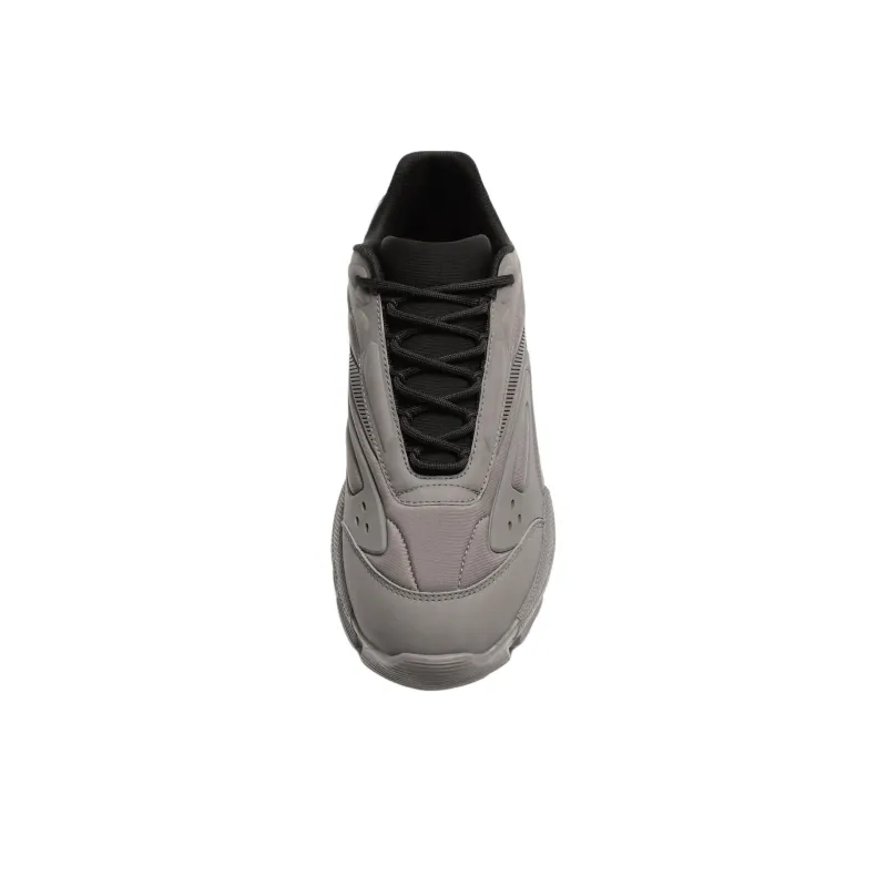 ZARA Abrasion Resistant Low Top Chunky Sneakers Men's Light Gray-3