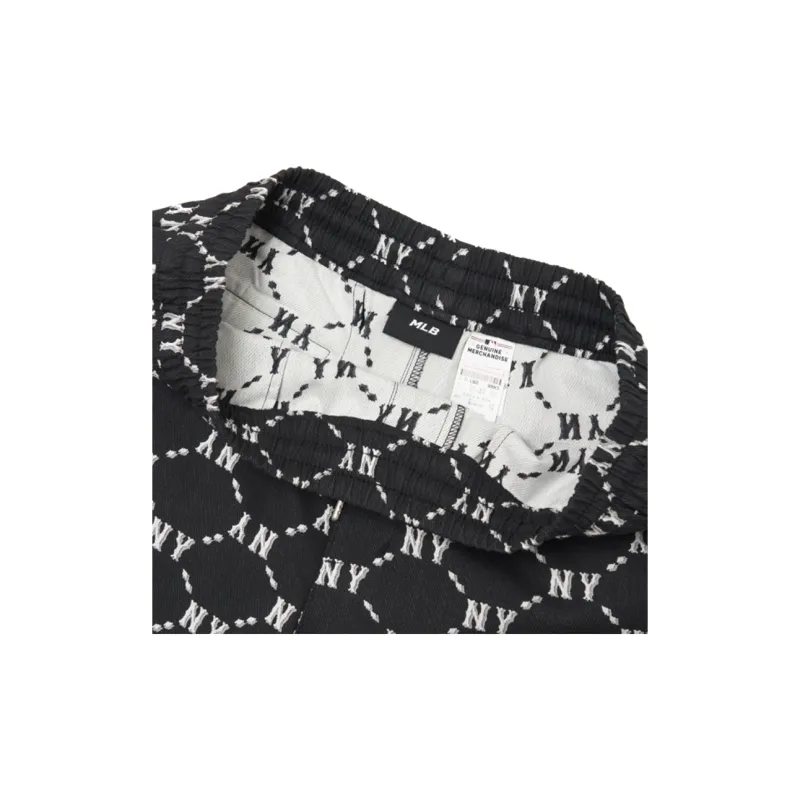 MLB Base Logo Casual Shorts Unisex Black-5