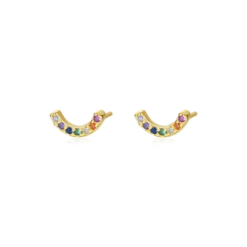 MONI JEWELLERY S925 Sterling Silver Stud Earrings Women's-0