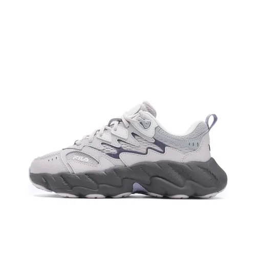 FILA Fern2 Anti Slip Wear Resistant Breathable Coverage Low Top Casual Shoes Women's Pink