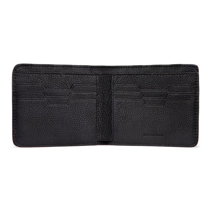 STEFANO RICCI Calfskin Wallet Men's Black-3