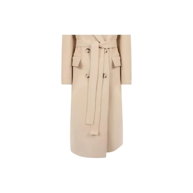 SportMax Coats Women's Beige-2