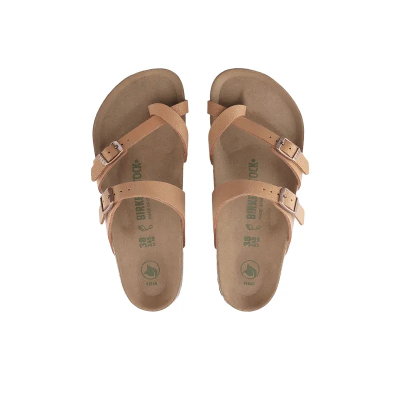 Birkenstock Mayari Vegan EVA Abrasion-Resistant Slide Slippers Unisex Light Brown Regular-4