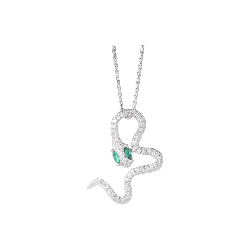 Suddenly Lucky 925 Sterling Silver Necklaces Women's-0