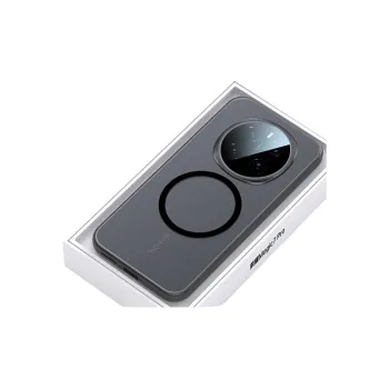 Msvii Matte Material Powerful Magnetic Lens Fully Enclosed Impact-Resistant Phone Cases Compatibility Honor Magic 7 Pro