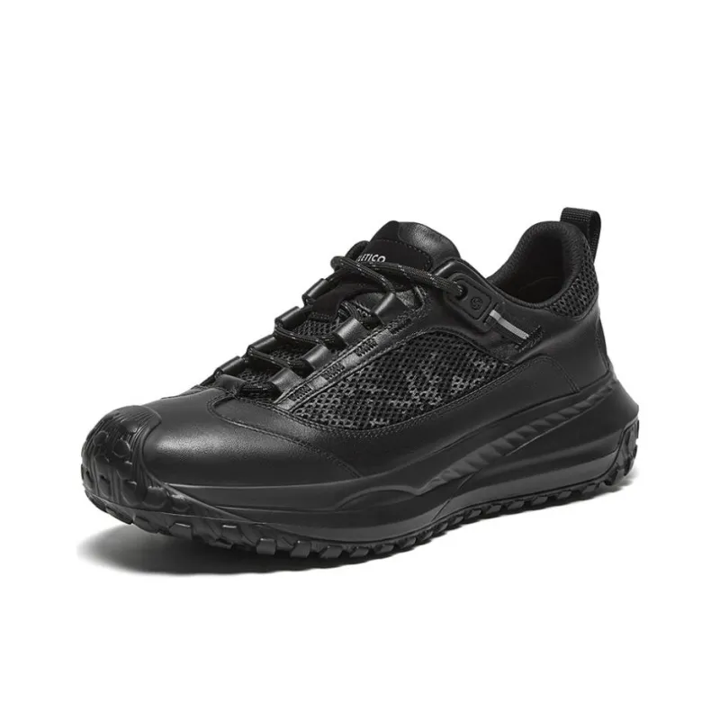 BATA Anti Slip Wear Resistant Low Top Casual Shoes Men's Black-1