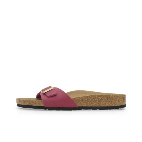 Birkenstock Madrid EVA Abrasion Resistant Slide Slippers Women's Burgundy Regular