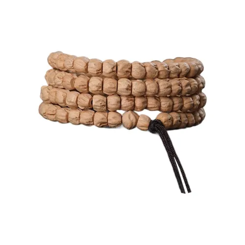Blooming Petals Cacumen Platycladi Seeds Bracelets Unisex