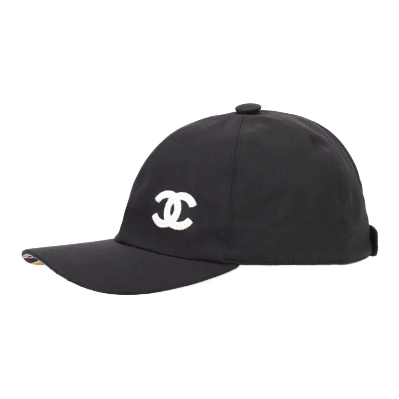 CHANEL - Baseball Caps Unisex Black-0