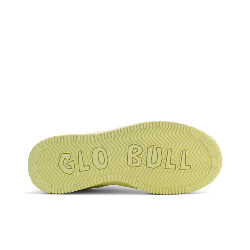 GLO BULL Air Force 1 Height Increasing Wear Resistant Breathable Slip Resistant Low Top Skateboard Shoes Unisex Lemon-5