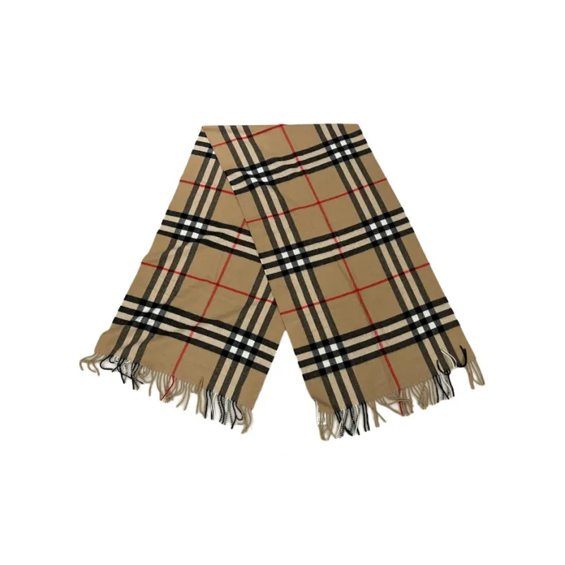 Burberry Nova check Cashmere Scarf-1