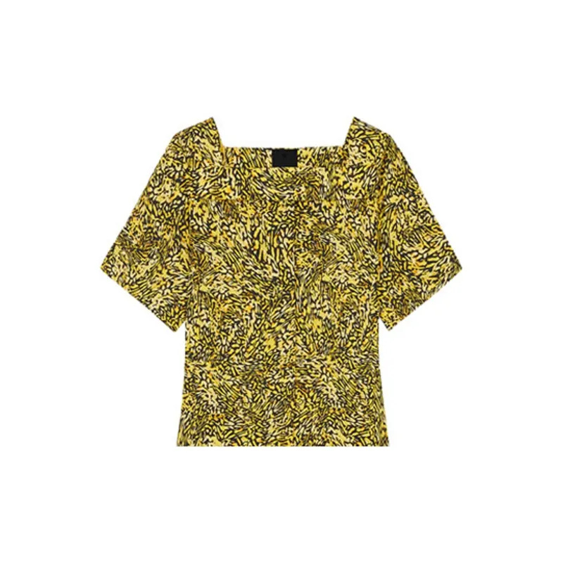 Givenchy SS21 Short Sleeved Dress Women's Black-3