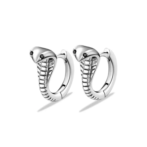 Shiban Alloy Zircon Earrings Unisex