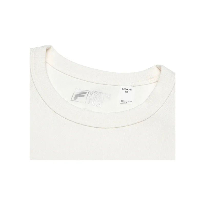 FILA T Shirt Women's Mist Lotus White-2