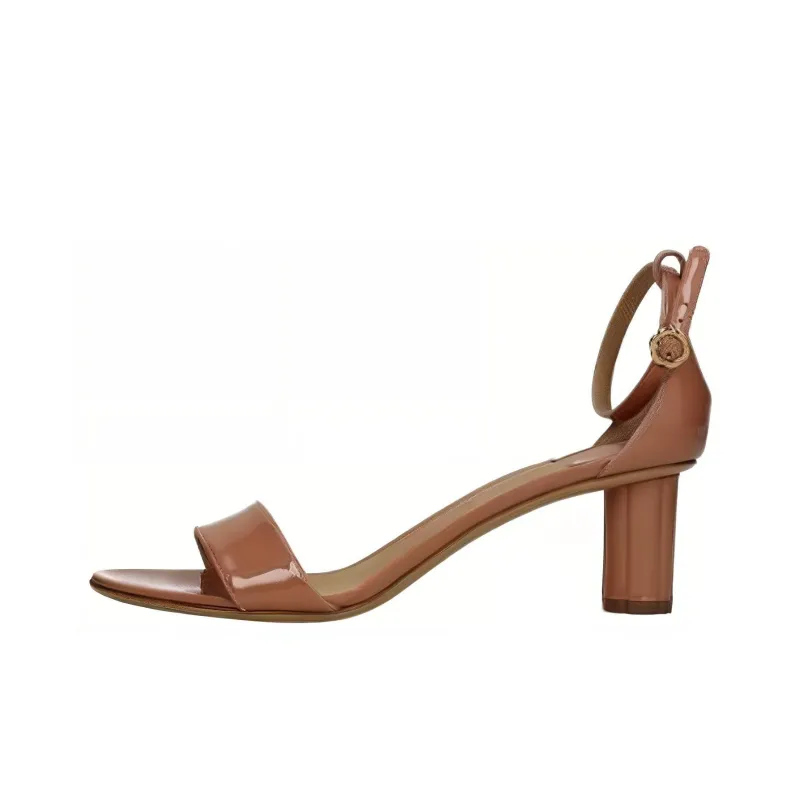 FERRAGAMO Salvatore Strap Sandals Women's Brown-0