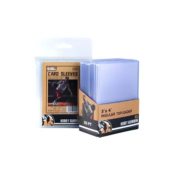 HobbyGuardian 35PT Basic Card Holder With Card Sleeve Collection Set Card Accessories 1 Set