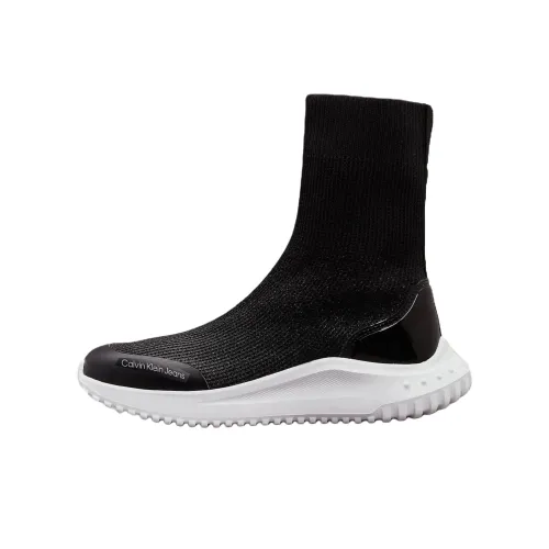 calvin grande KLEIN High-Top Casual Shoes Women's Black