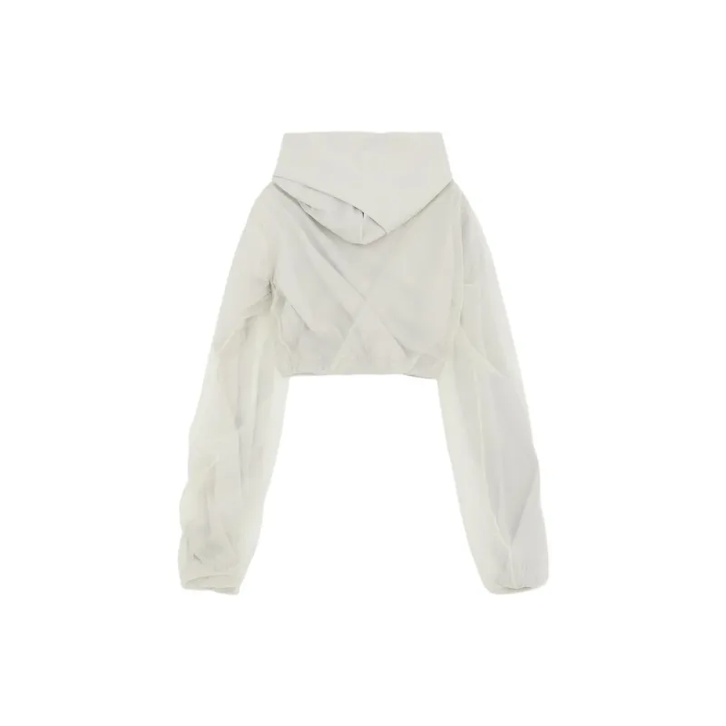 WE11DONE Cropped Hoodie-1